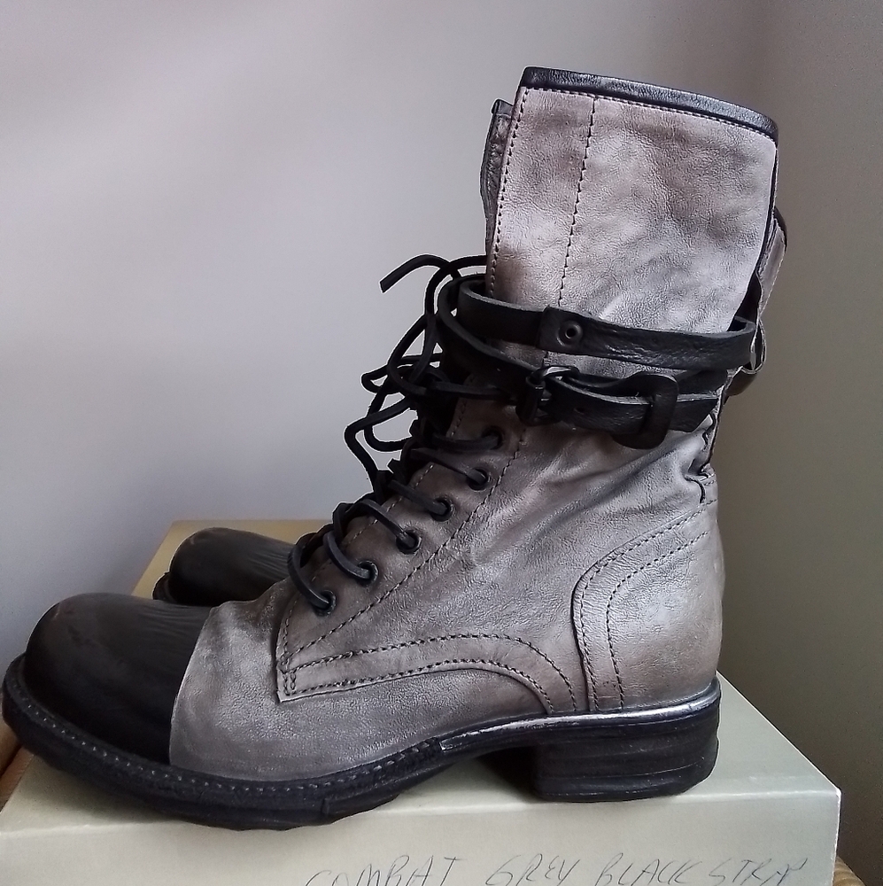 A.S.98 leather boots